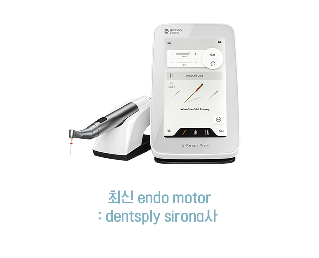 최신 endo motor : dentsply sirona사  